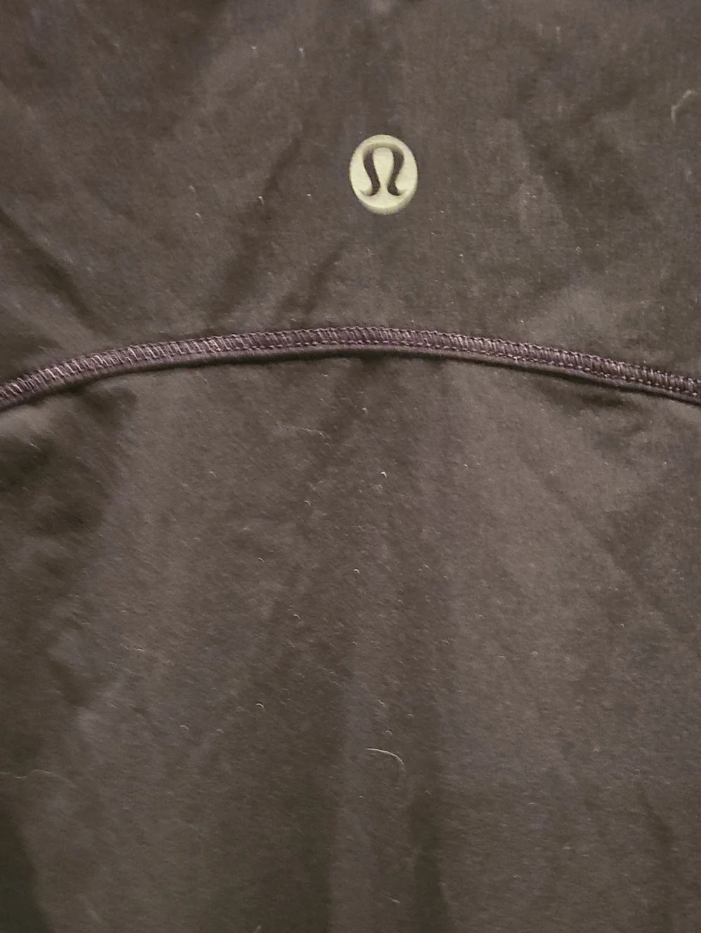 lululemon Blavk Layered Scoop-Back Tank